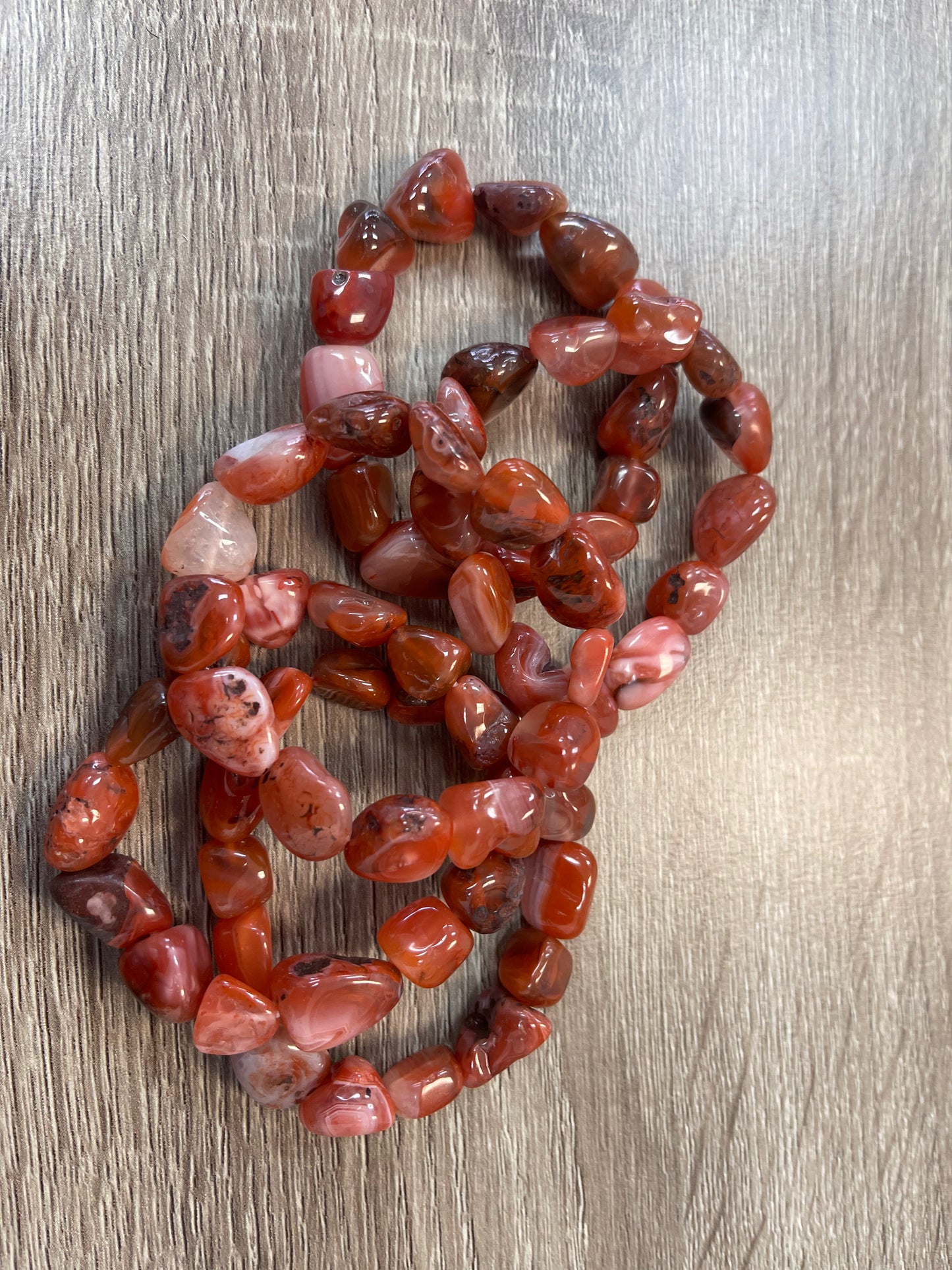 Carnelian Tumbled Bracelet