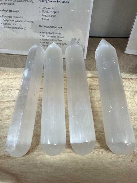 Selenite Wands